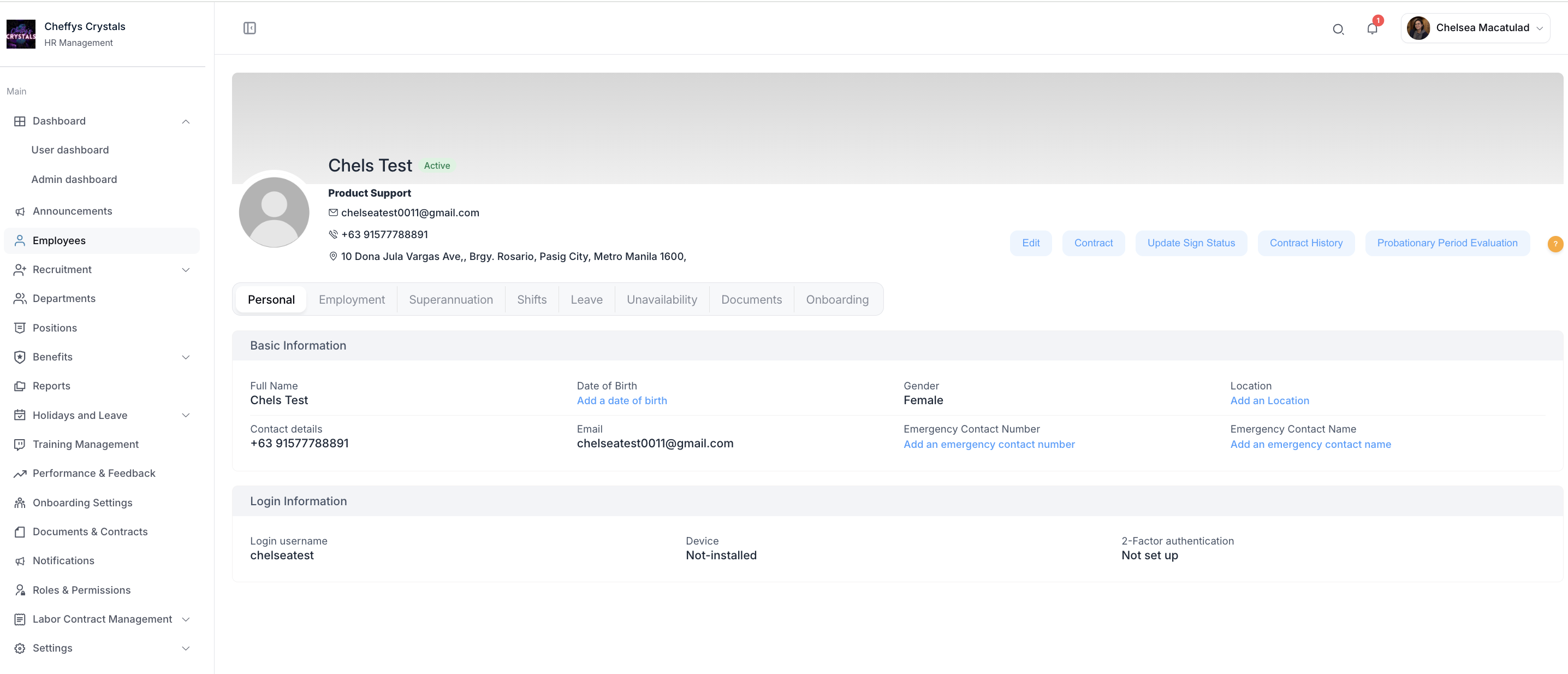 Adding new employees