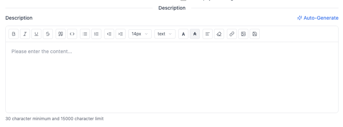 Job Listings - Job Description