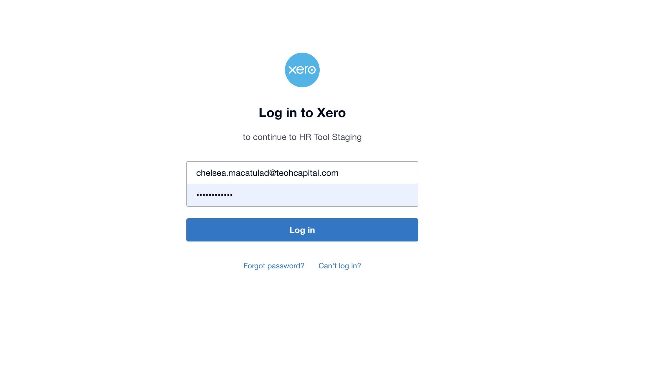 Xero Integration